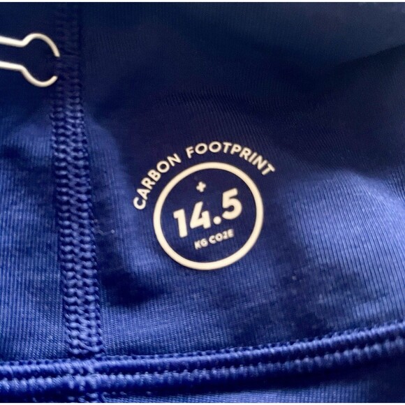 NWT Allbirds Natural Wool Blend Sustainable Legging Womens XS Blue Yoga Workout - Picture 3 of 10